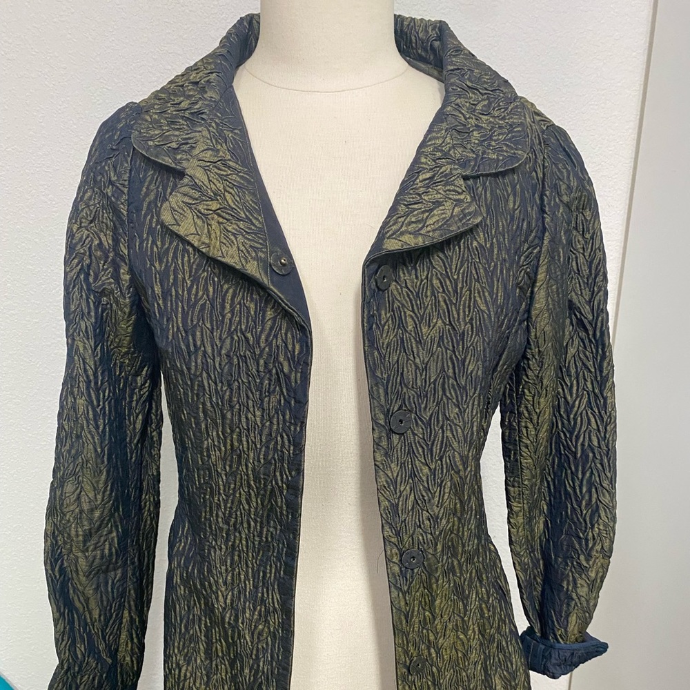 Carlisle metallic green long tunic